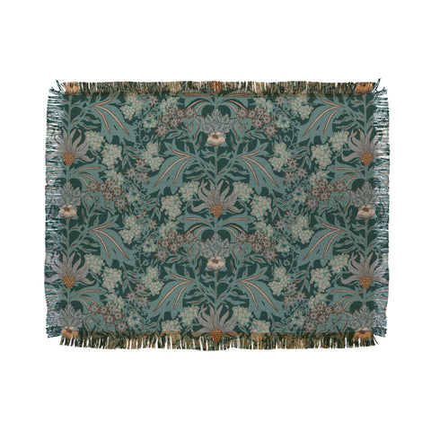 Holli Zollinger VIENNA VINE Throw Blanket