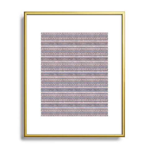 Holli Zollinger Vintage Bohemian Metal Framed Art Print