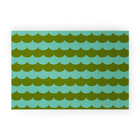 Holli Zollinger Waves Of Color Welcome Mat