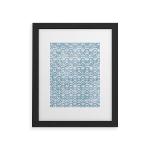 Holli Zollinger Widden Indigo Framed Art Print