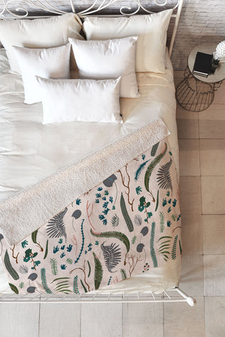 Holli Zollinger WILDER Fleece Throw Blanket