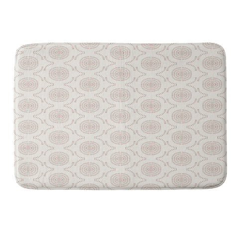 Holli Zollinger WILDFLOWER GEO Memory Foam Bath Mat