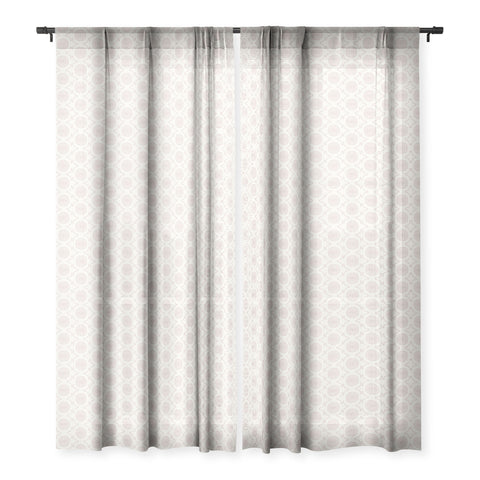 Holli Zollinger WILDFLOWER GEO Sheer Window Curtain