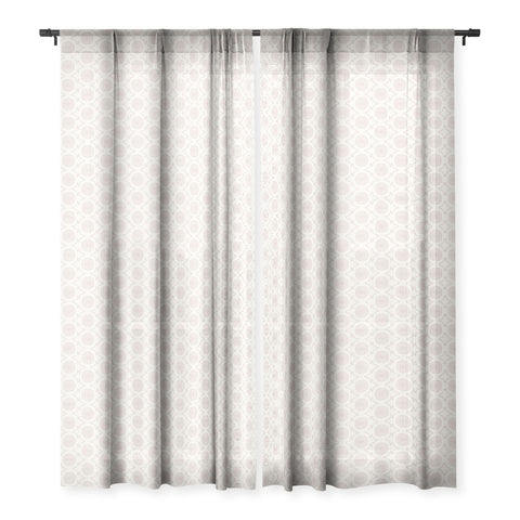 Holli Zollinger WILDFLOWER GEO Sheer Window Curtain