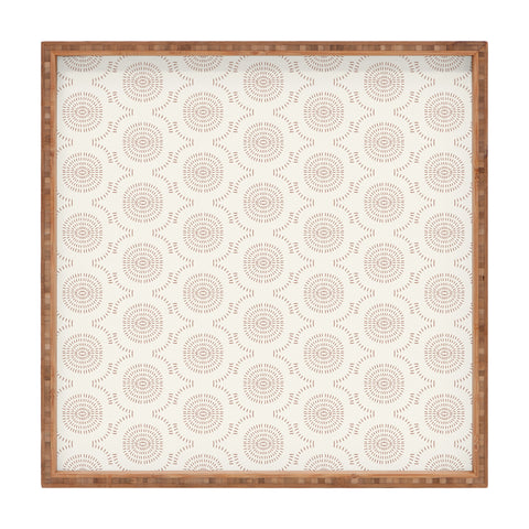 Holli Zollinger WILDFLOWER GEO Square Tray