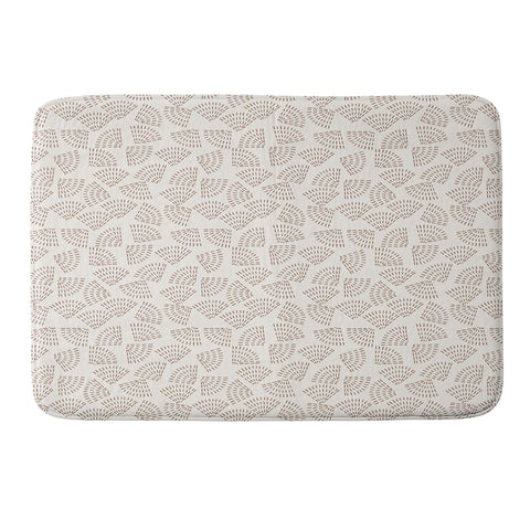 Holli Zollinger WILDFLOWER SEEDS Memory Foam Bath Mat