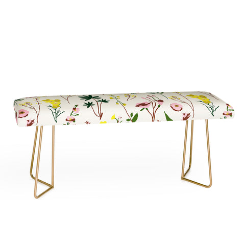 Holli Zollinger WILDFLOWER STUDY LIGHT Bench