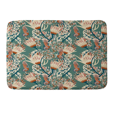 Holli Zollinger ZARAH BUTTERFLY Memory Foam Bath Mat