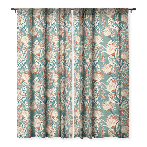 Holli Zollinger ZARAH BUTTERFLY Sheer Window Curtain