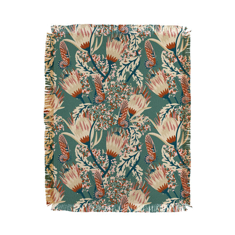 Holli Zollinger ZARAH BUTTERFLY Throw Blanket