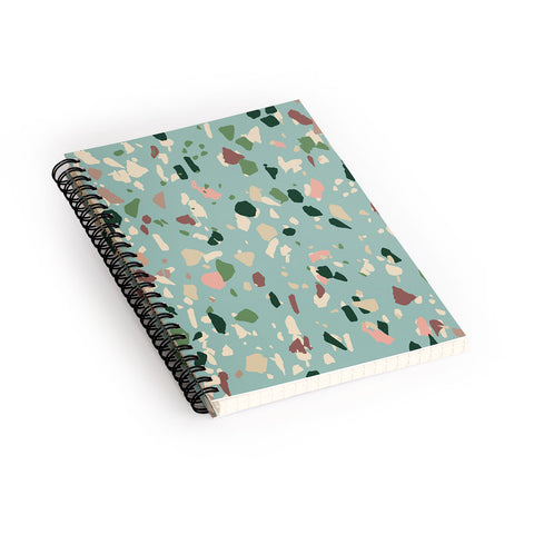 Holli Zollinger ZARAH TERRAZZO Spiral Notebook