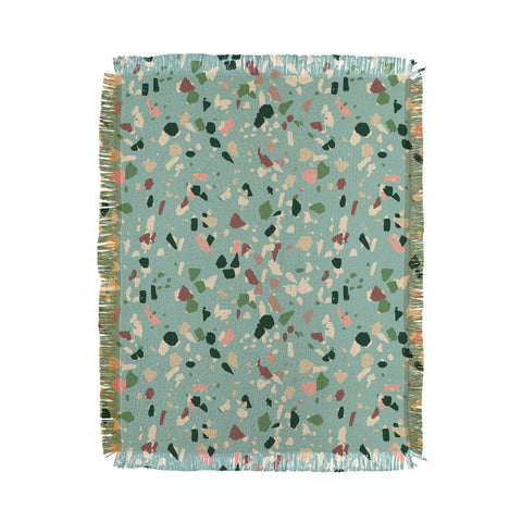 Holli Zollinger ZARAH TERRAZZO Throw Blanket