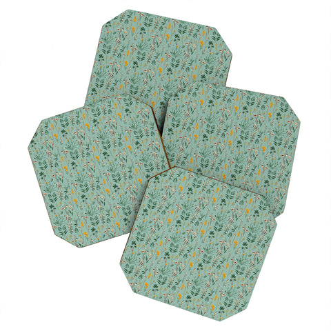 Holli Zollinger ZARAH WILDFLOWER Coaster Set