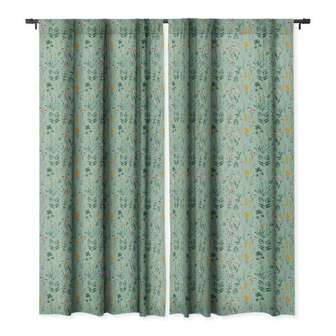 Holli Zollinger ZARAH WILDFLOWER Blackout Window Curtain