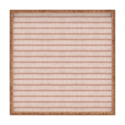 Holli Zollinger ZHI STRIPE PINK Square Tray
