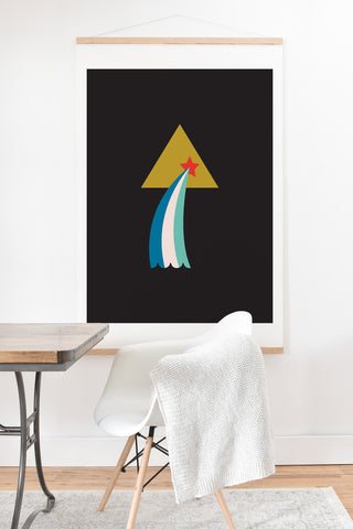 Holli Zollinger ZODIAC AQUARIUS Art Print And Hanger