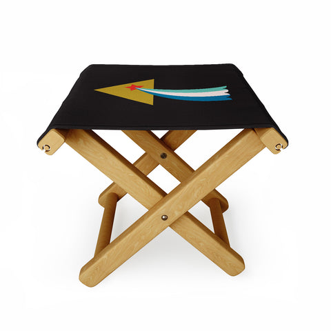 Holli Zollinger ZODIAC AQUARIUS Folding Stool
