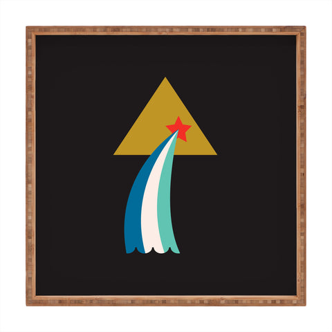 Holli Zollinger ZODIAC AQUARIUS Square Tray