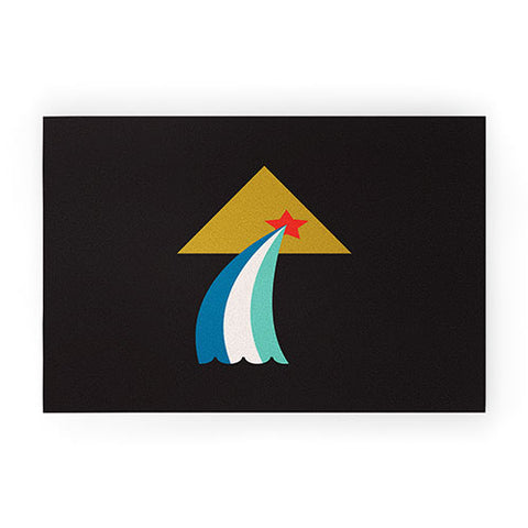 Holli Zollinger ZODIAC AQUARIUS Welcome Mat