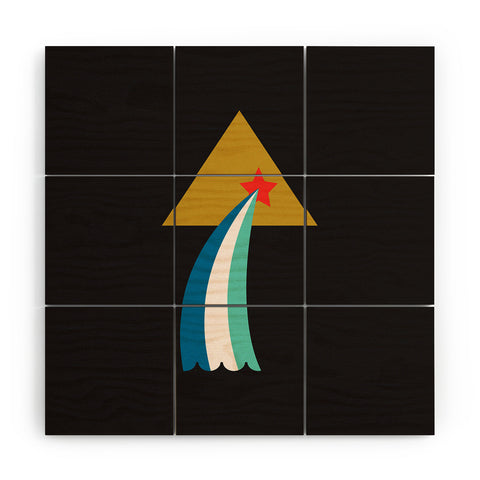 Holli Zollinger ZODIAC AQUARIUS Wood Wall Mural