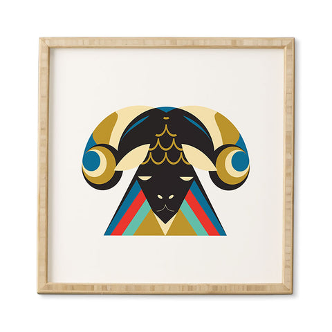 Holli Zollinger ZODIAC ARIES Framed Wall Art