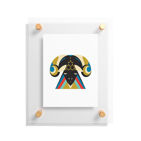 Holli Zollinger ZODIAC ARIES Floating Acrylic Print