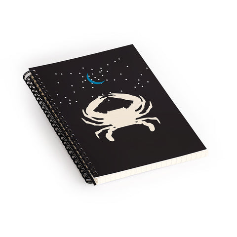 Holli Zollinger ZODIAC CANCER Spiral Notebook