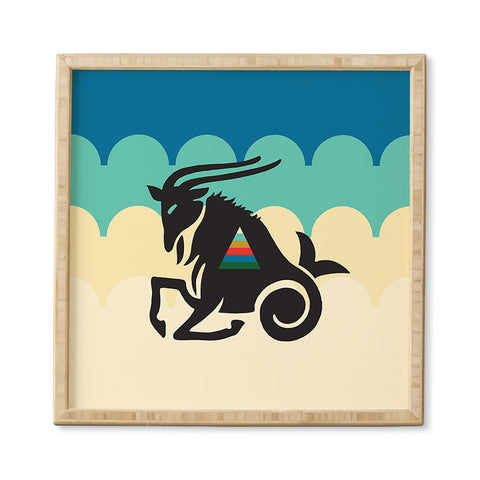 Holli Zollinger ZODIAC CAPRICORN Framed Wall Art