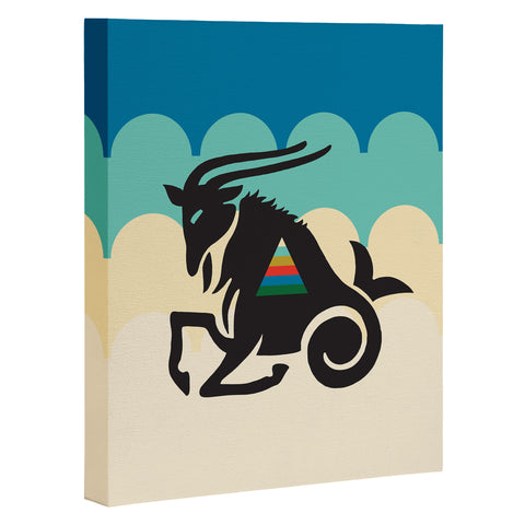 Holli Zollinger ZODIAC CAPRICORN Art Canvas