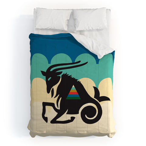 Holli Zollinger ZODIAC CAPRICORN Comforter