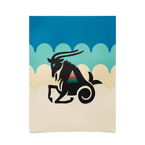 Holli Zollinger ZODIAC CAPRICORN Poster
