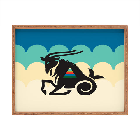 Holli Zollinger ZODIAC CAPRICORN Rectangular Tray