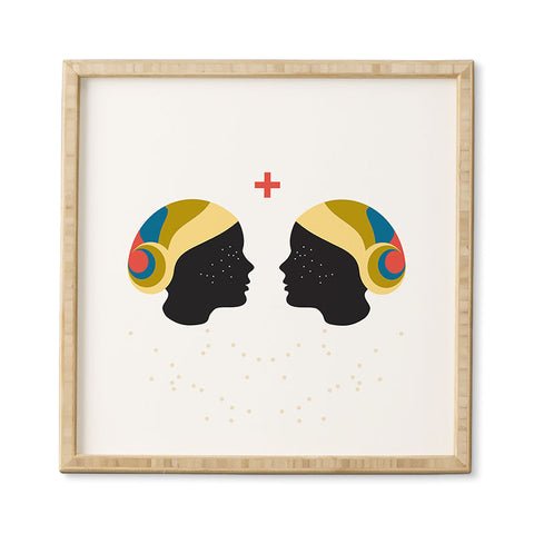 Holli Zollinger ZODIAC GEMINI Framed Wall Art