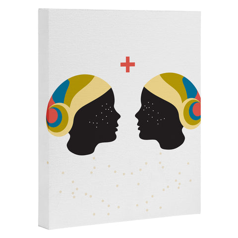 Holli Zollinger ZODIAC GEMINI Art Canvas
