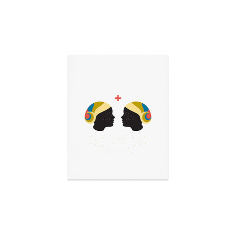 Holli Zollinger ZODIAC GEMINI Art Print