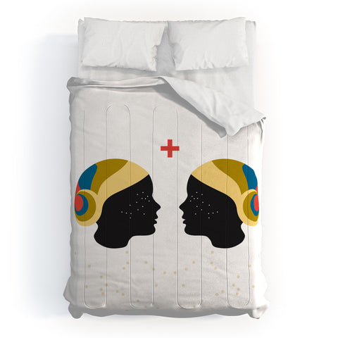Holli Zollinger ZODIAC GEMINI Comforter
