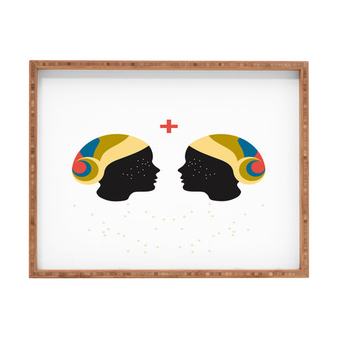 Holli Zollinger ZODIAC GEMINI Rectangular Tray