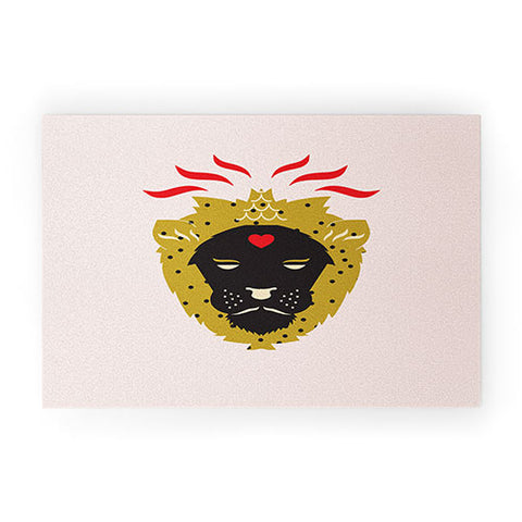 Holli Zollinger ZODIAC LEO Welcome Mat