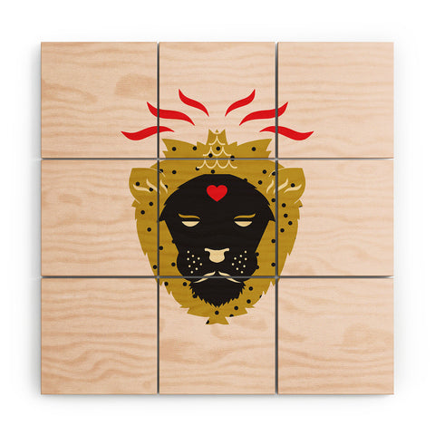 Holli Zollinger ZODIAC LEO Wood Wall Mural