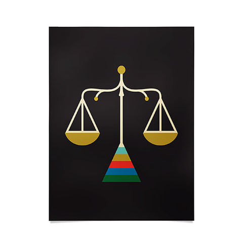 Holli Zollinger ZODIAC LIBRA Poster