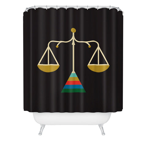 Holli Zollinger ZODIAC LIBRA Shower Curtain