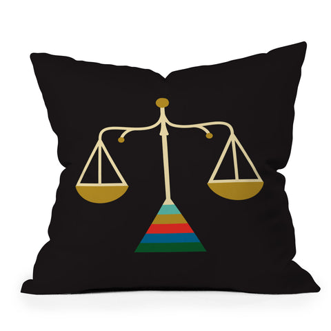 Holli Zollinger ZODIAC LIBRA Throw Pillow