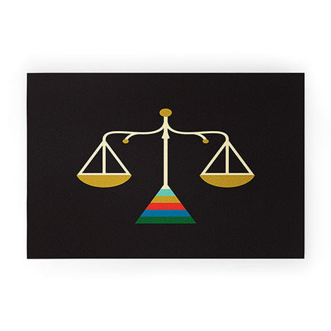 Holli Zollinger ZODIAC LIBRA Welcome Mat