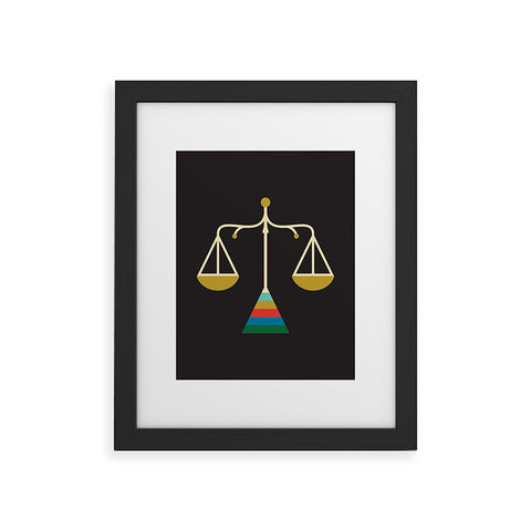 Holli Zollinger ZODIAC LIBRA Framed Art Print