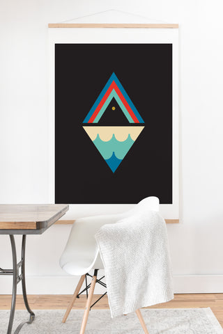 Holli Zollinger ZODIAC PISCES Art Print And Hanger