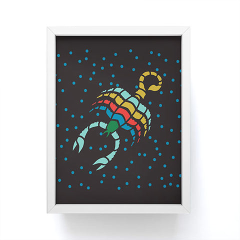 Holli Zollinger ZODIAC SCORPIO Framed Mini Art Print