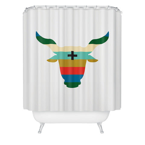 Holli Zollinger ZODIAC TAURUS Shower Curtain