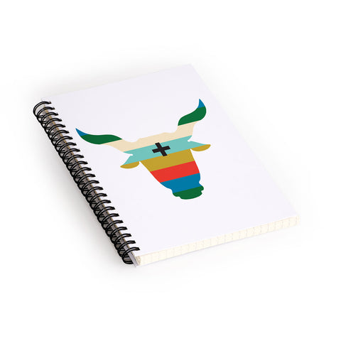 Holli Zollinger ZODIAC TAURUS Spiral Notebook