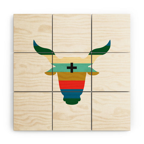 Holli Zollinger ZODIAC TAURUS Wood Wall Mural