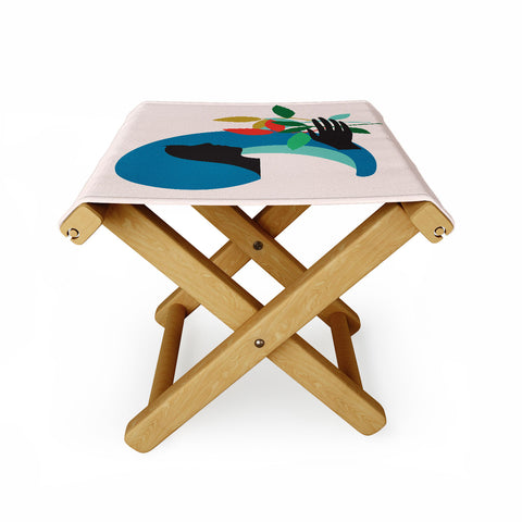 Holli Zollinger ZODIAC VIRGO Folding Stool